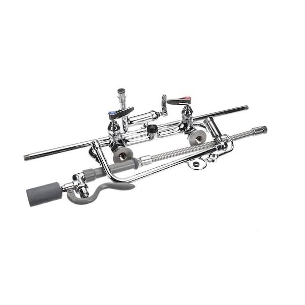 8 Wall Mount PreRinse B0107C Spray Valve Add